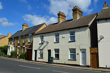4 to 14 Blackbird Street August 2013 - all post 1878 properties